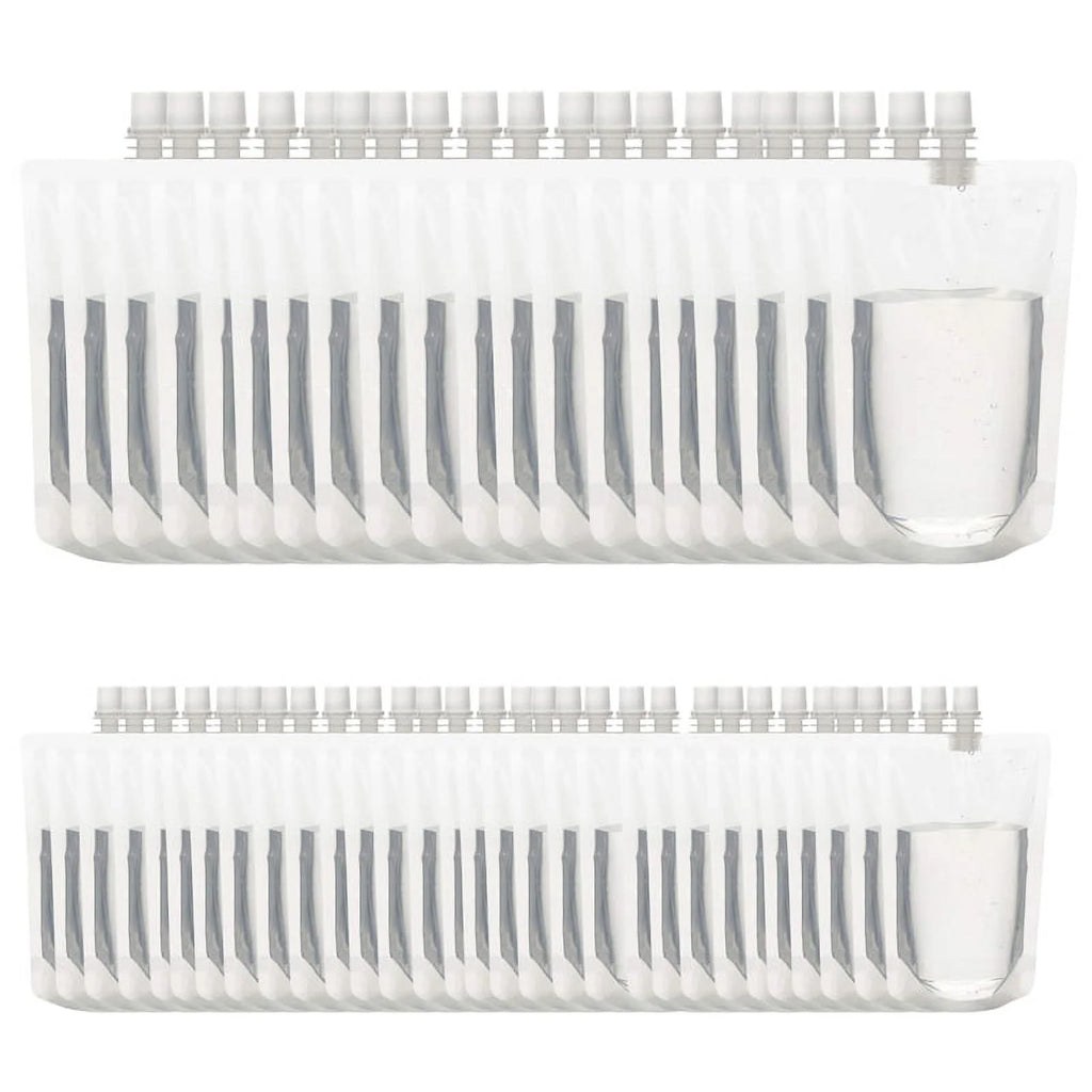 50PCS 100Ml Leak Proof Stand Up Pouch for Beverage Juice Milk Coffee L809
