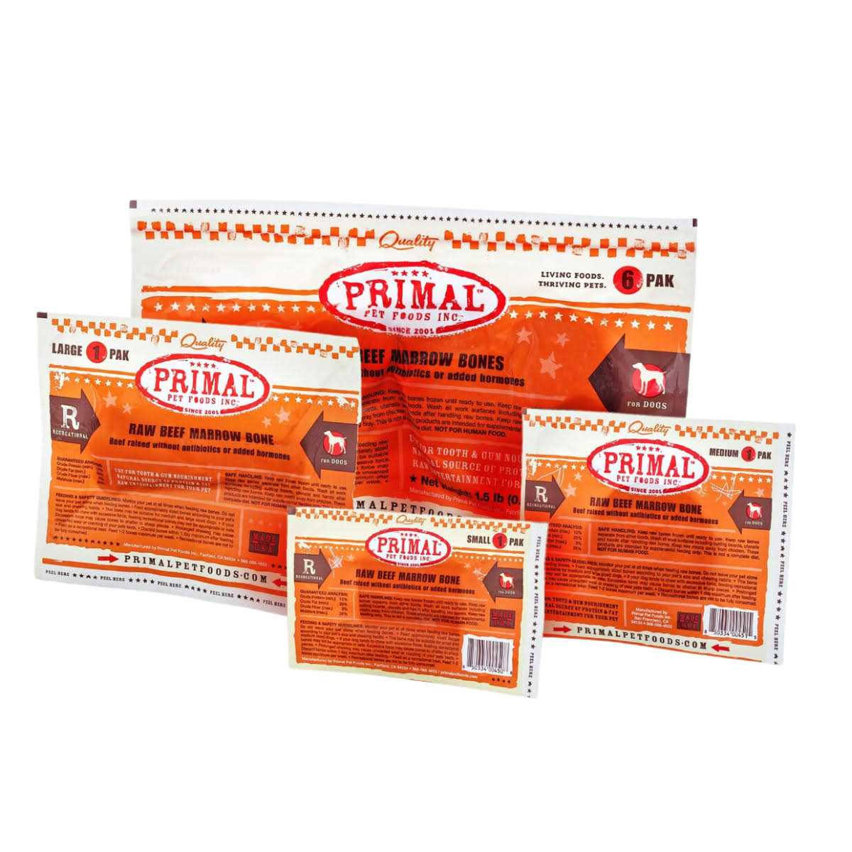 Frozen Beef Marrow Bones for Pets V1199