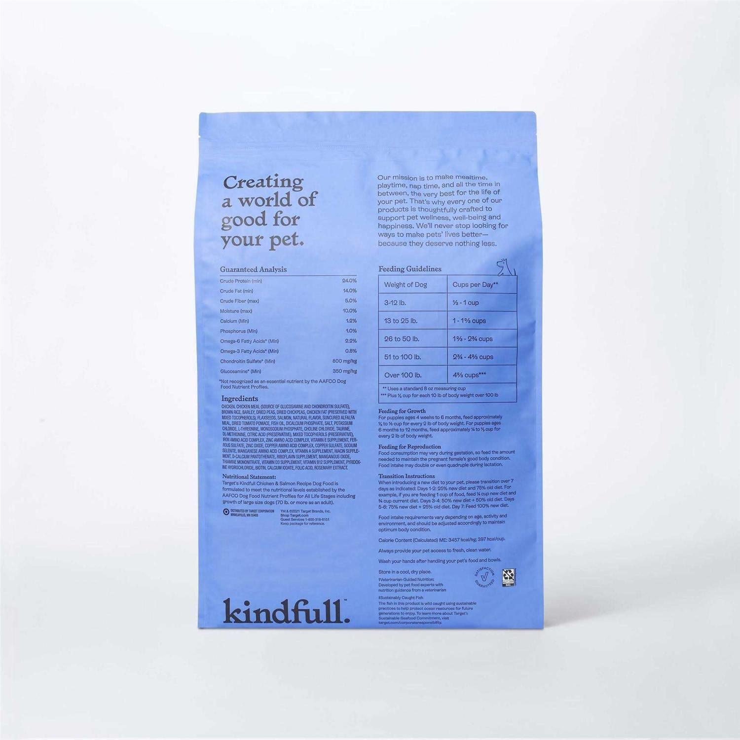 Chicken and Salmon Recipe Dry Dog Food S613595