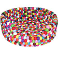 Durkha Premium Felt Bolster Dog Bed - Pet Supplies online store