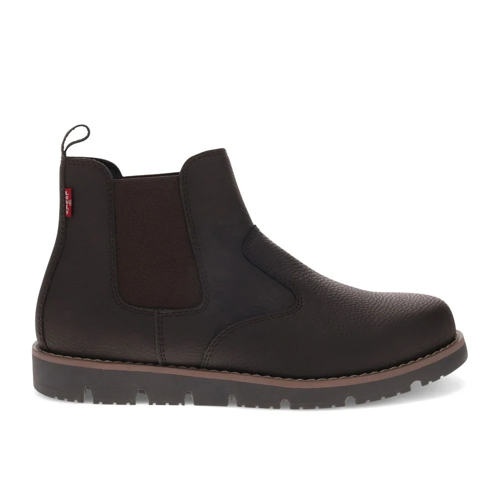 Men's Chelsea Logger Vegan Leather Pull-On Boot A134