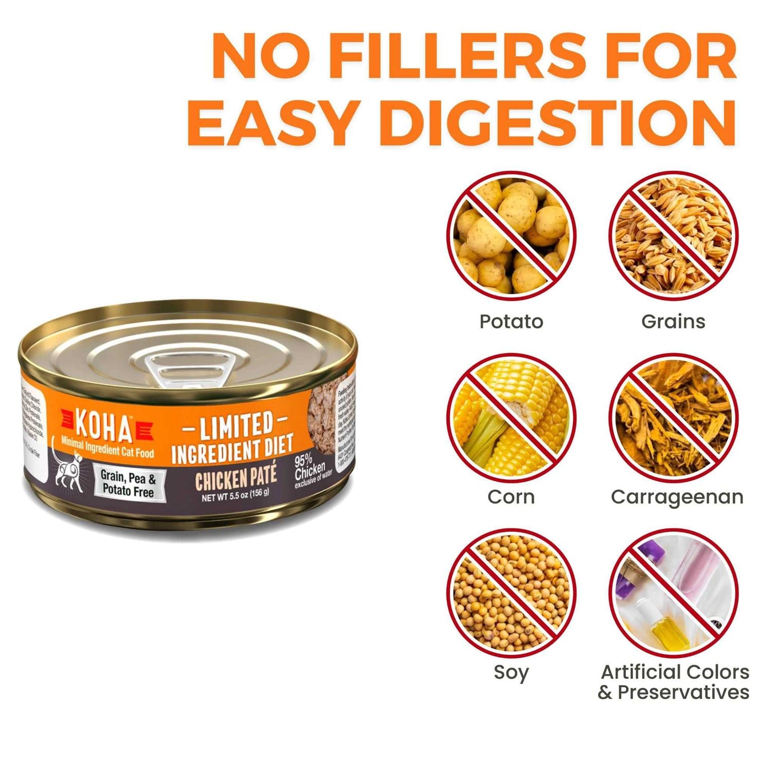 Chicken Pate Grain Free Canned Cat Food L99846