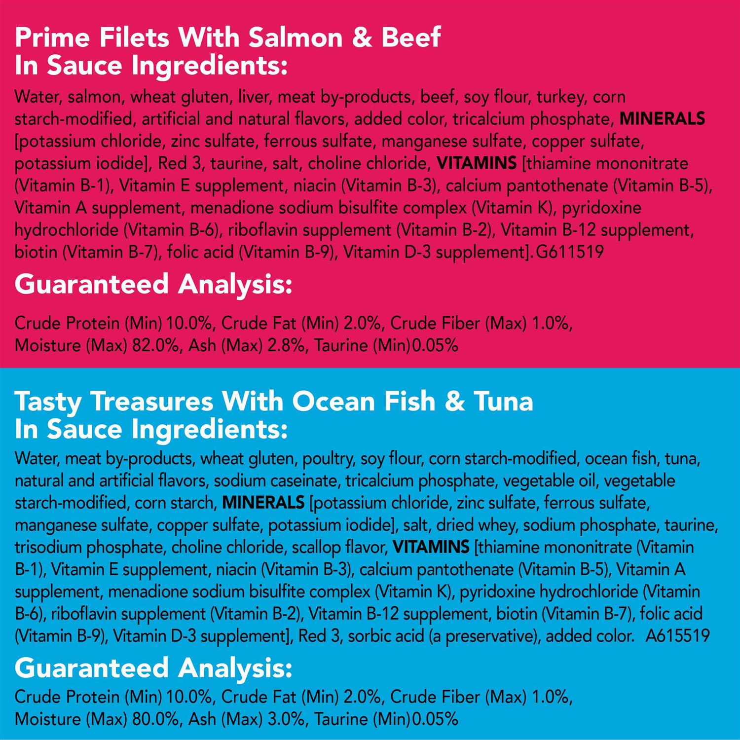 Wet Cat Food Variety Pack K331