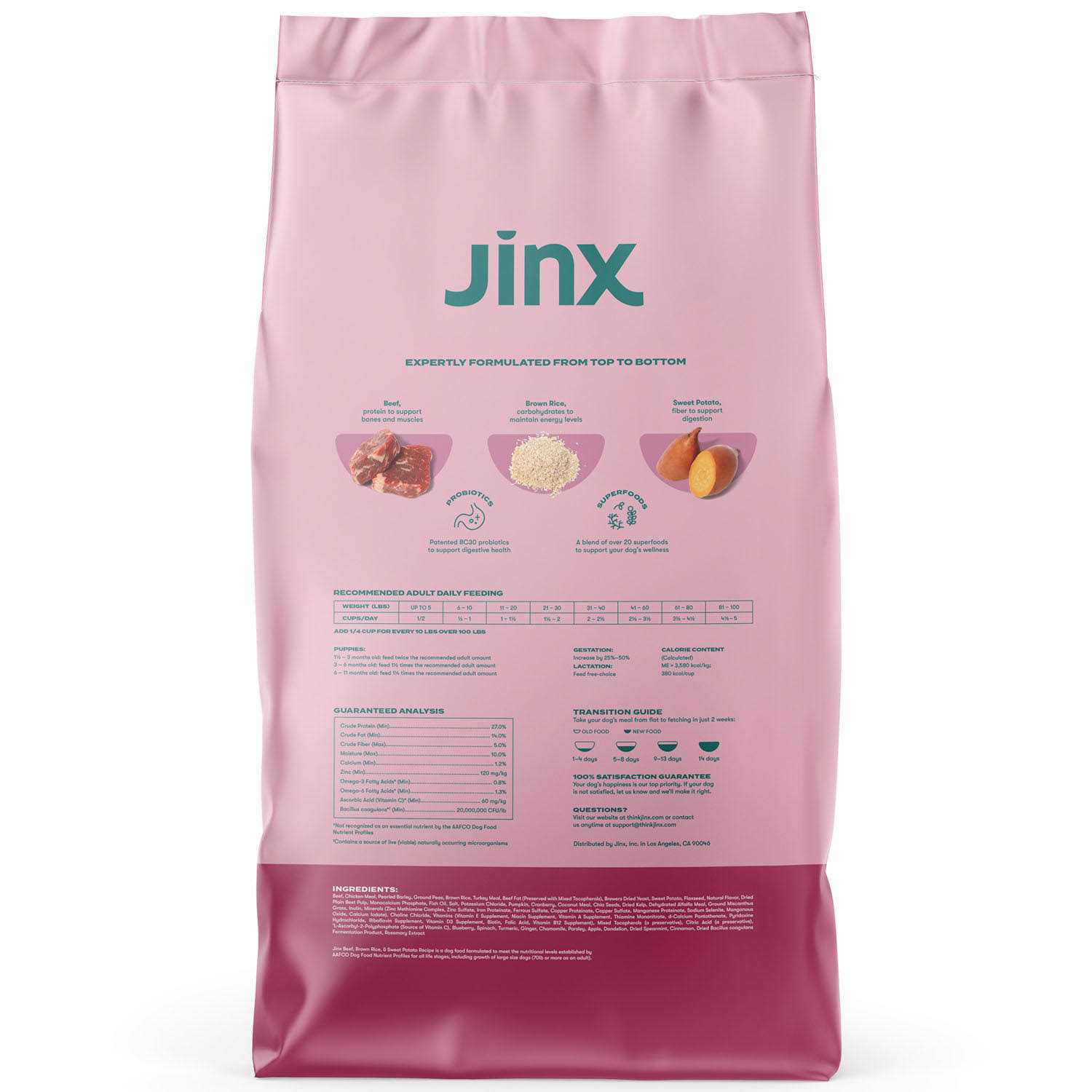 Beef Brown Rice & Sweet Potato Dry Dog Food V22006