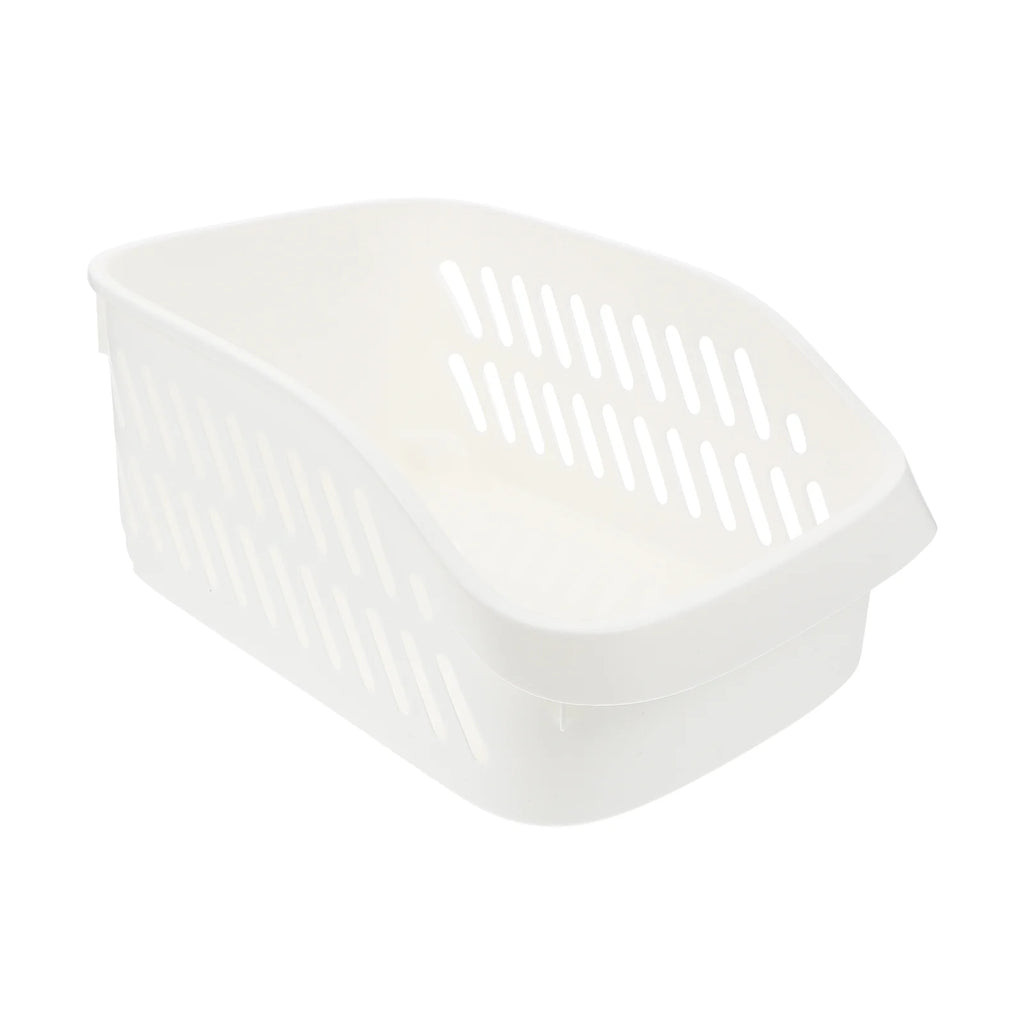 White Storage Basket Toy Bins O148209