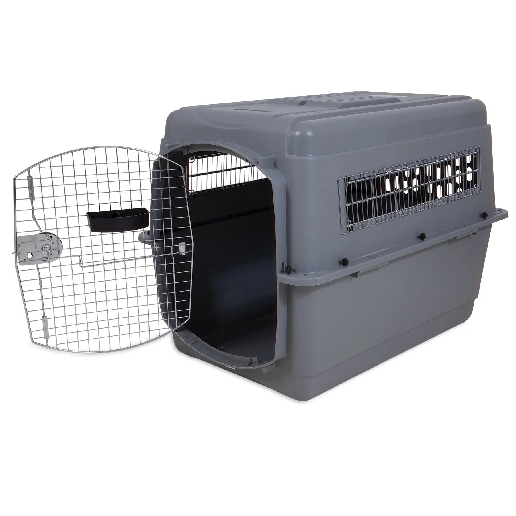 Dog Crate Travel Carrier for Large Dogs, Gray Z35694