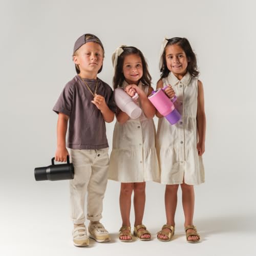 40 oz Insulated Water Bottle with Handle and Flip Straw Y728706