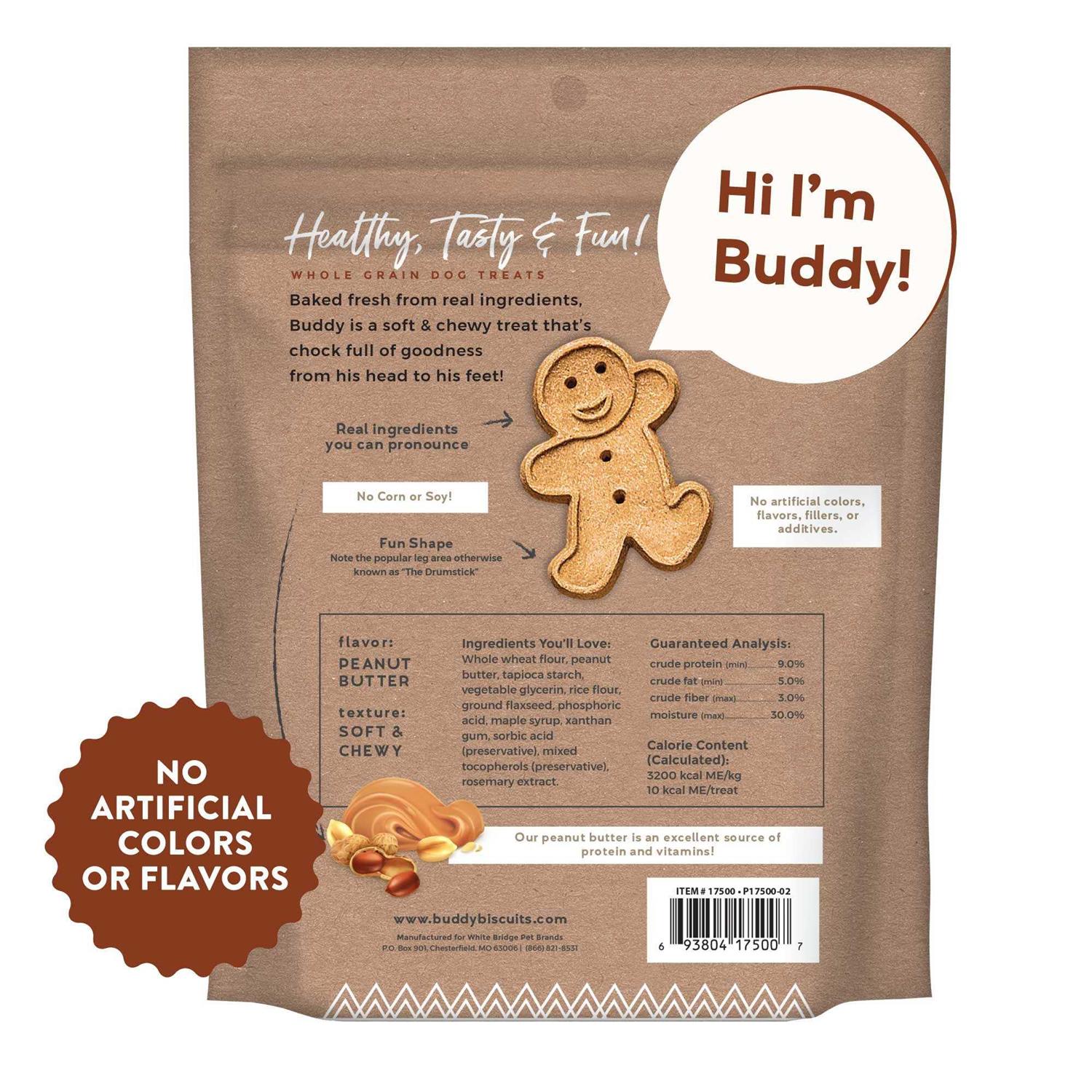 Soft and Chewy Peanut Butter Dog Treats A584401