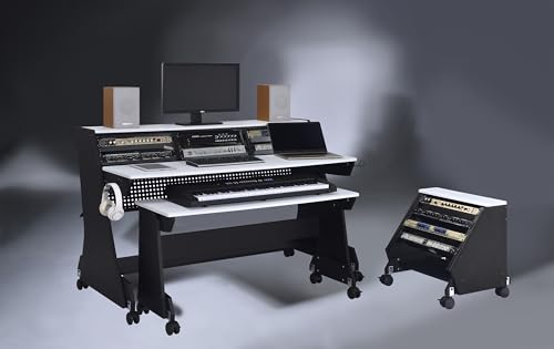 88 Keys Music Studio Desk Workstation with Rack Cabinet R2214