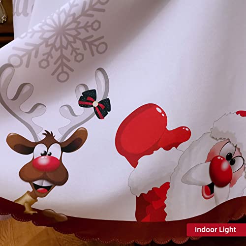 Watercolor Poppy Print Tablecloth 60x102 Inch, Waterproof Table Cover R451