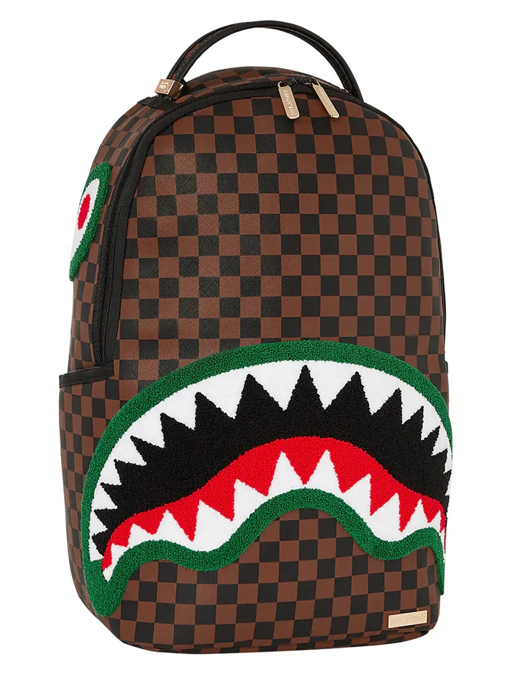 Chenille Backpack, Brown K462