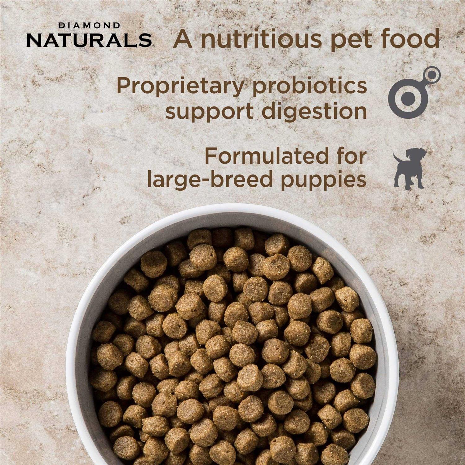 Large Breed Puppy Food Lamb and Rice F98820