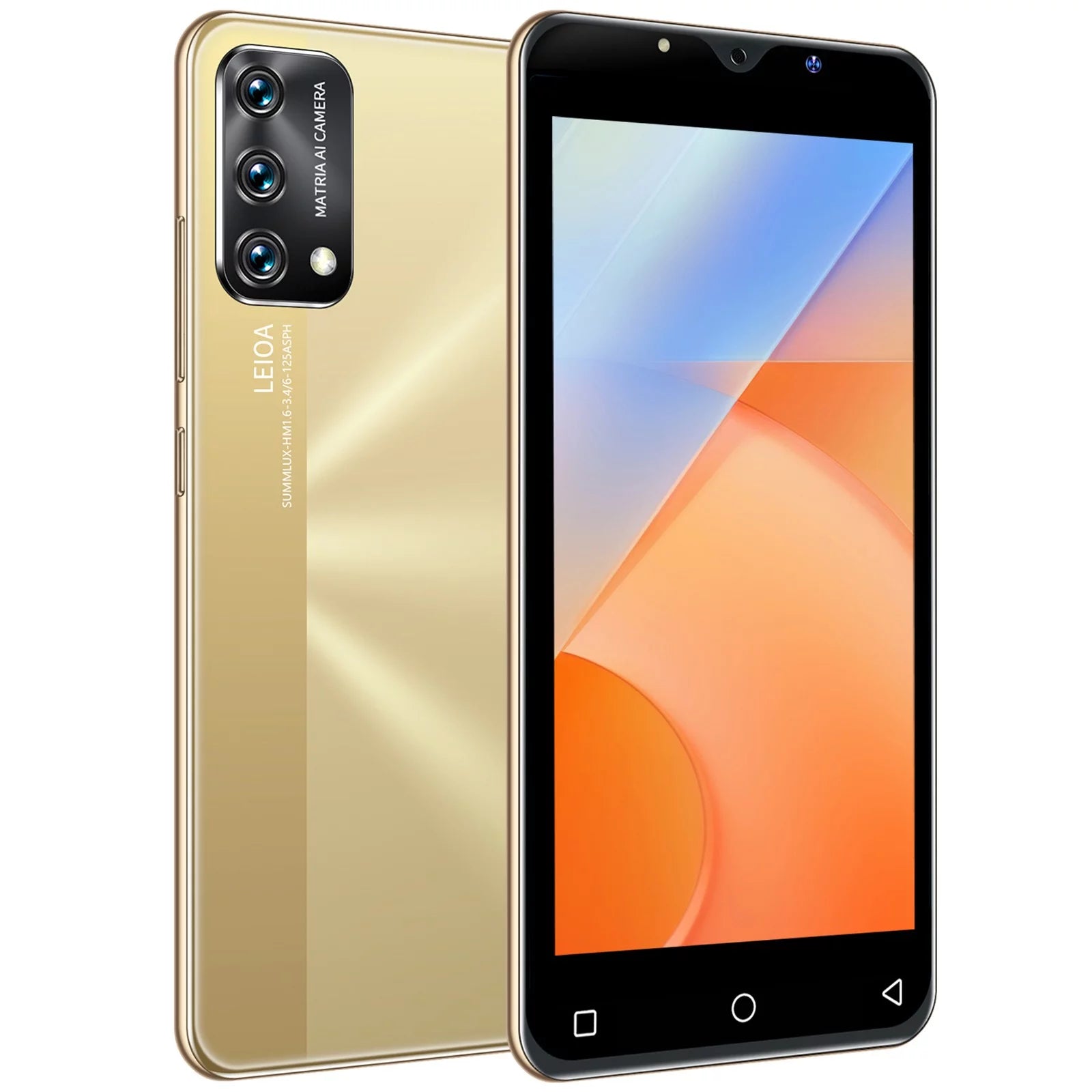 Unlocked Smartphone Dual SIM 5 Inch 3800mAh Face ID Fingerprint GSM 3G E351
