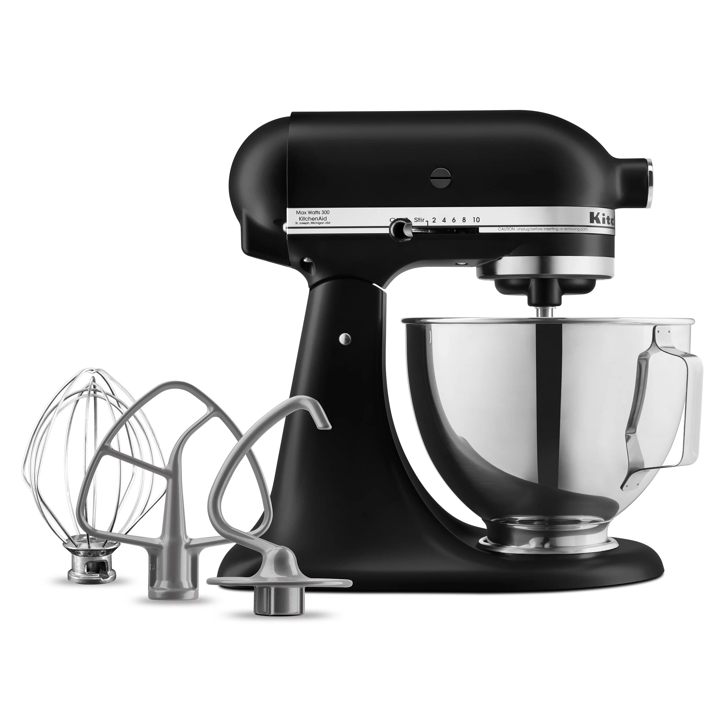 4.5 Quart Tilt-Head Stand Mixer, Black Matte Y78441
