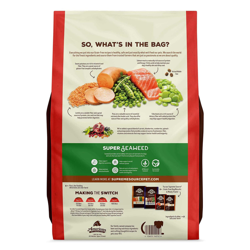 Grain Free Meal and Sweet Potato Recipe Dog Food P47435