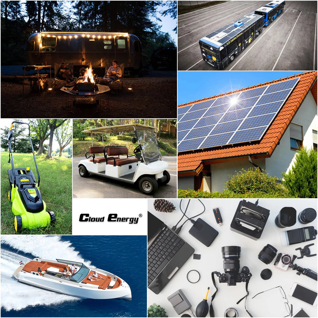 12V 300Ah Deep Cycle Battery with Built-in BMS B35743