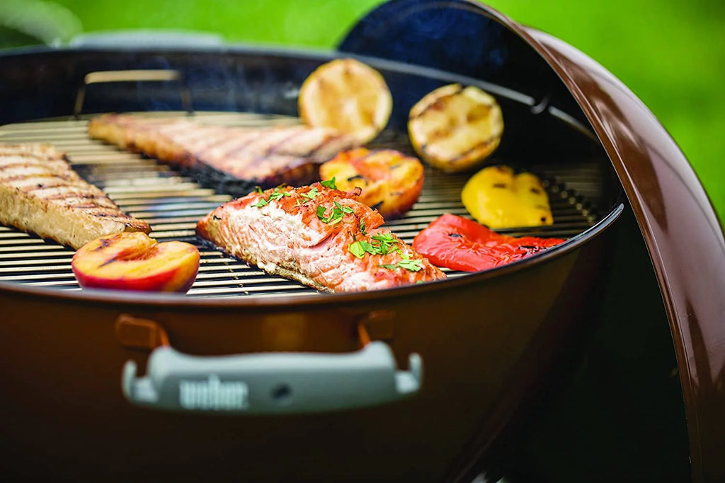 Charcoal Grill, 22-Inch, Copper E749286