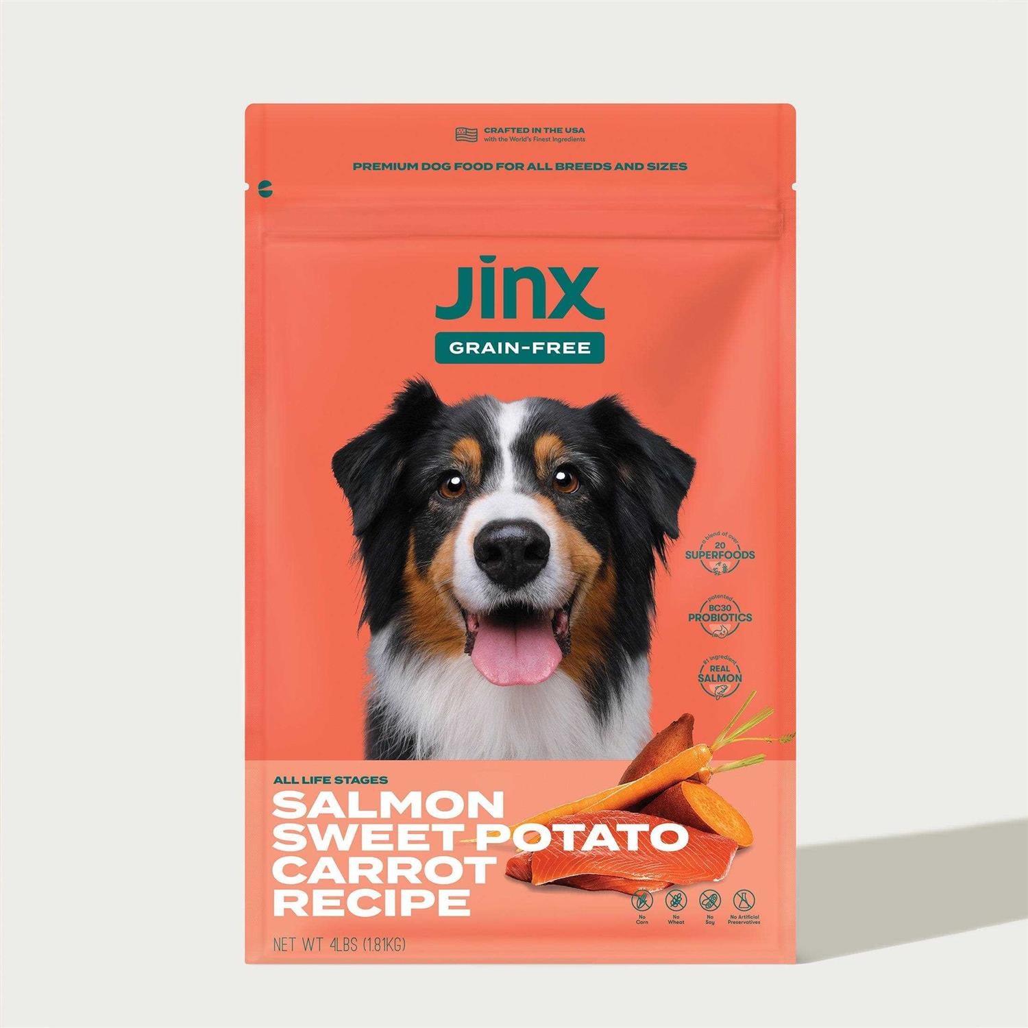 Salmon Sweet Potato Carrot Grain Free Dog Food N450245