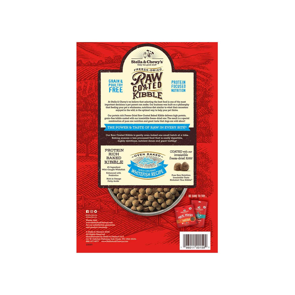 Raw Coated Dog Kibble Wild Caught Whitefish M814208