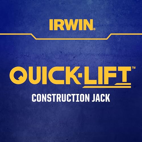 Quick-Lift Construction Jack, Hand Lifting Tool, 10" Lift, 330 lbs Capacity Y98539