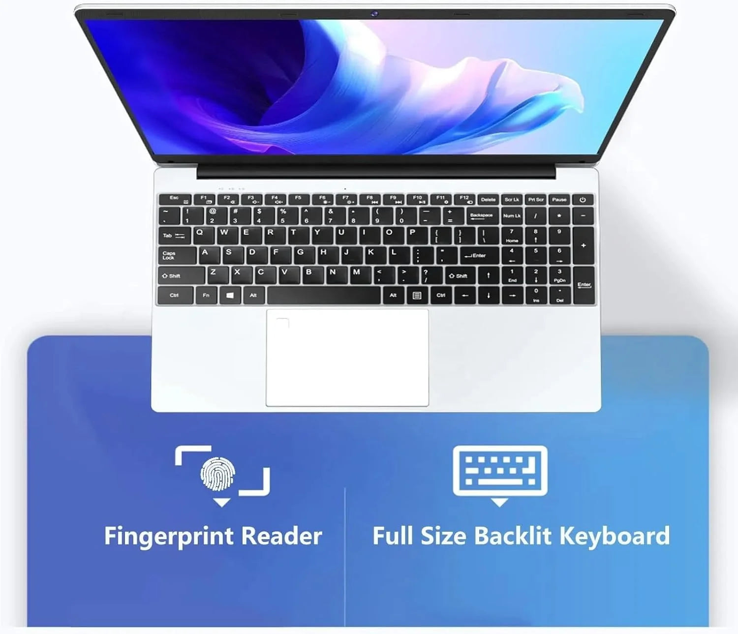 15.6" Laptop, Intel Quad-Core, 8GB RAM, 512GB SSD, Win 11 Pro T467