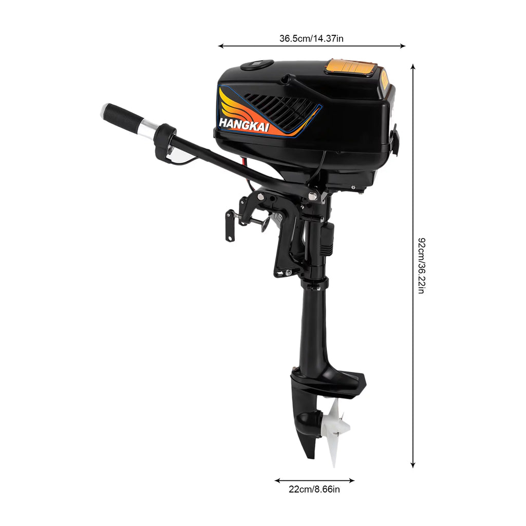 48V 1200W Electric Outboard Motor for Fishing Boat with 3-Blade Propeller G889