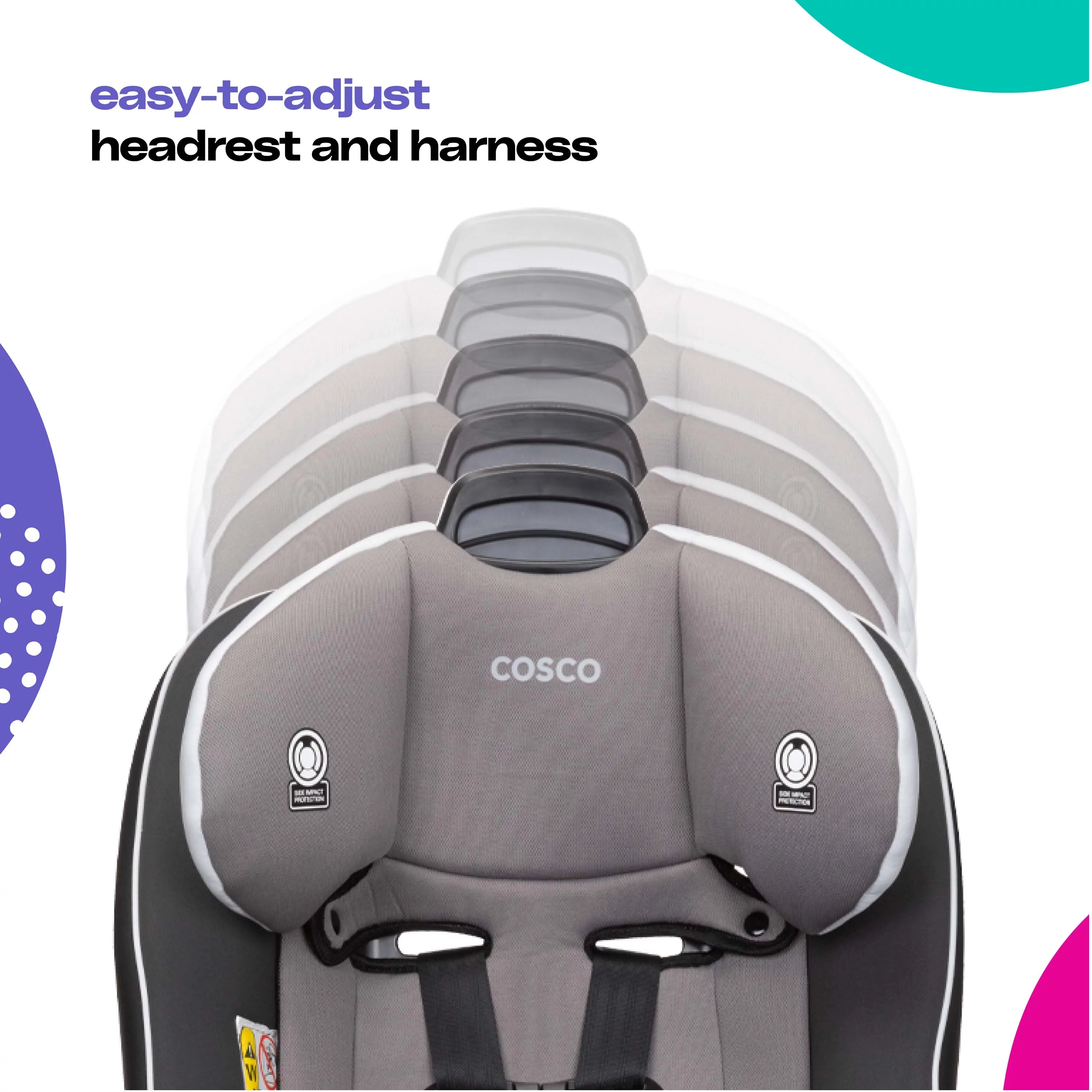 All-in-One Convertible Car Seat D9325
