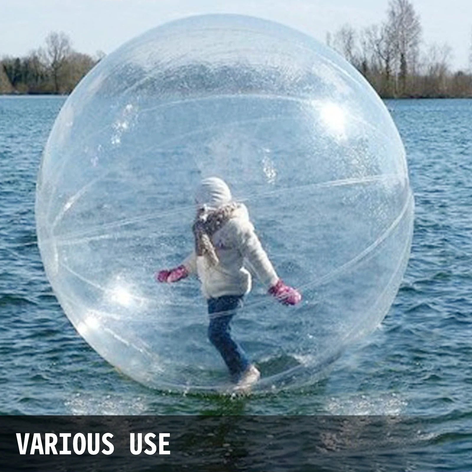 2M Inflatable Zorb Ball with Zipper W70960