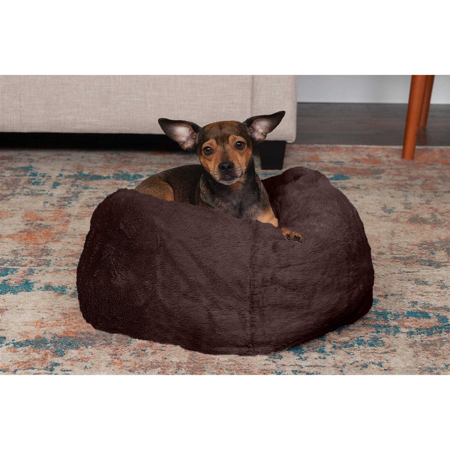 Round Plush Ball Dog Bed R72137