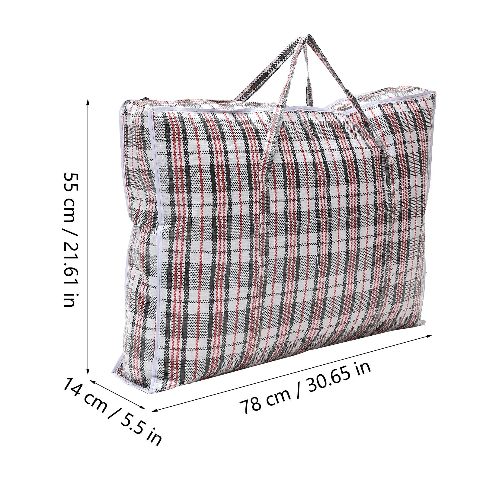 Clothes Storage Bag Basket Large Travel Black M85980