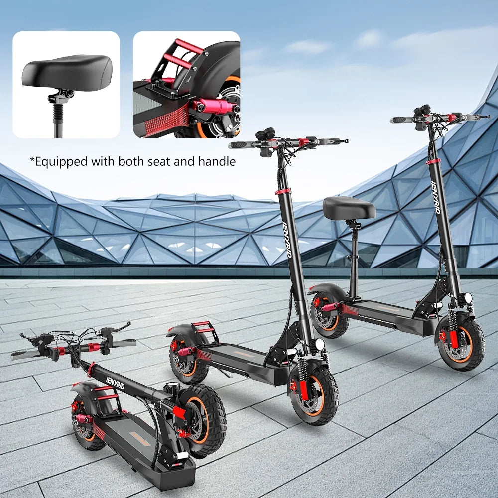 Electric Scooter 28 mph, 25 Miles Range, 700W, 10" Tires, Foldable A877022