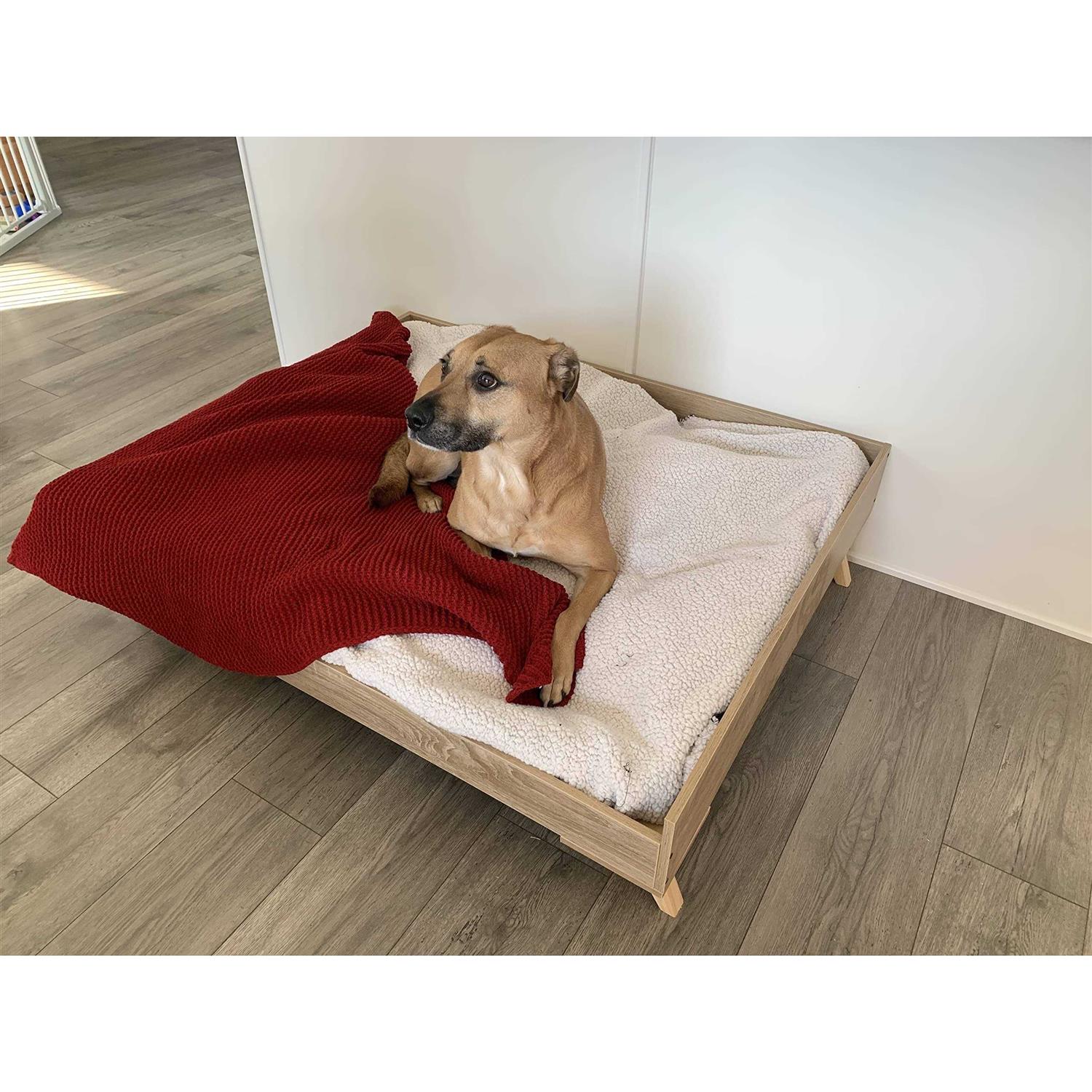 Raised Wooden Dog Bed Frame O405