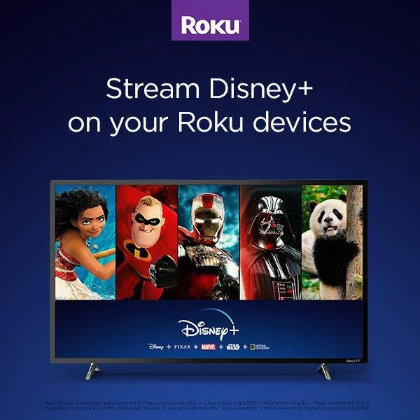 32" HD 720P Roku Smart LED Television, Black L2349