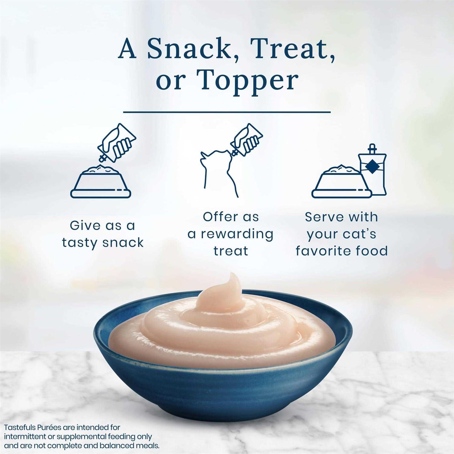 Cat Food Topper for Adult Cats, 12 Count U458