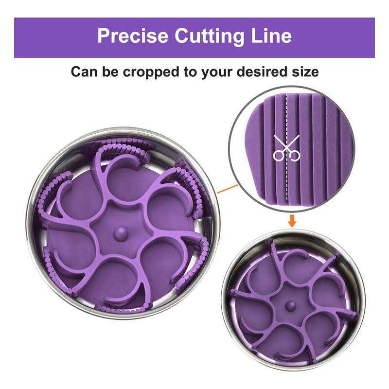 Silicone Spiral Dog Slow Feeder Bowl Insert D62761