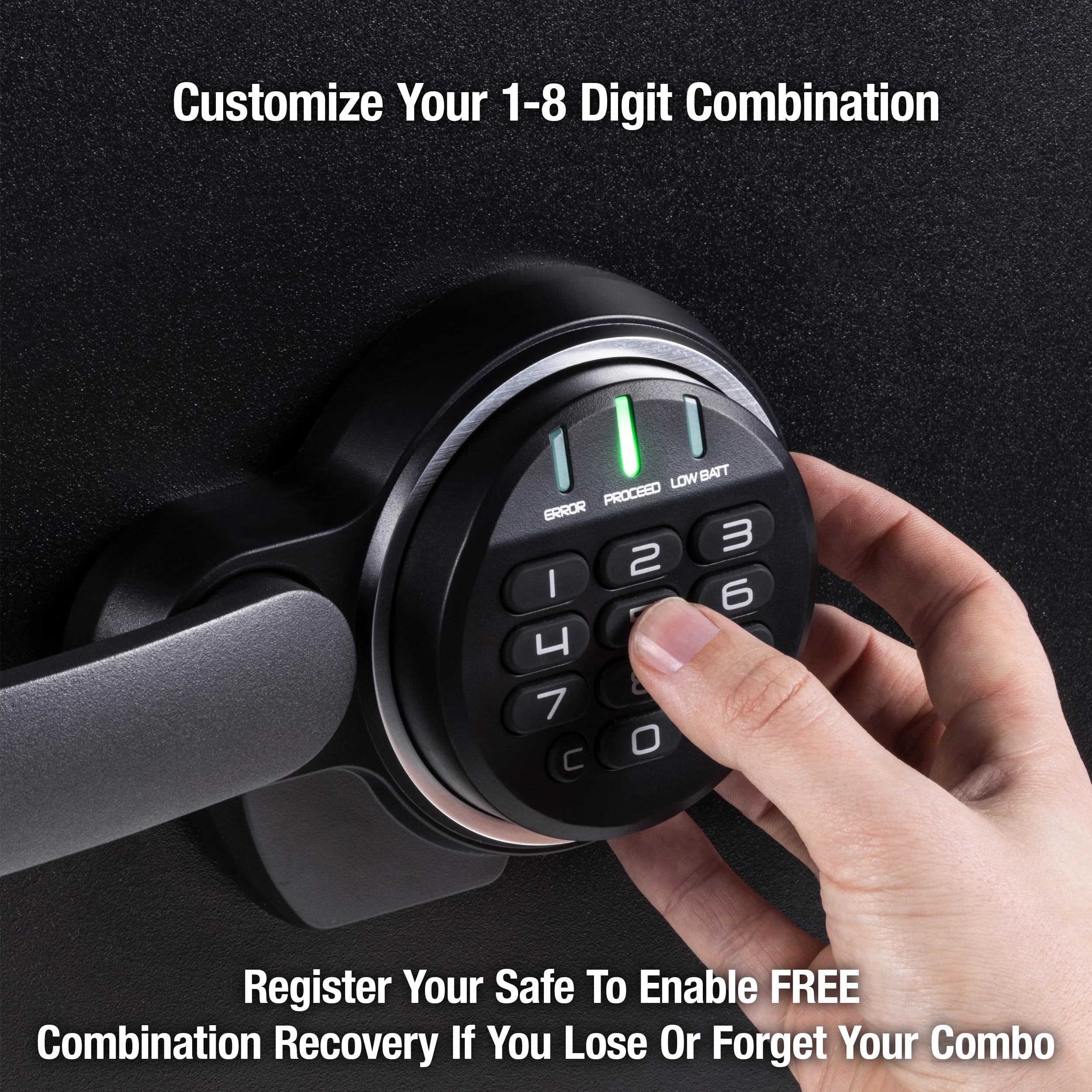 Water and Fire-Resistant Safe with Digital Keypad Lock, 2.0 cu. ft. Y959974