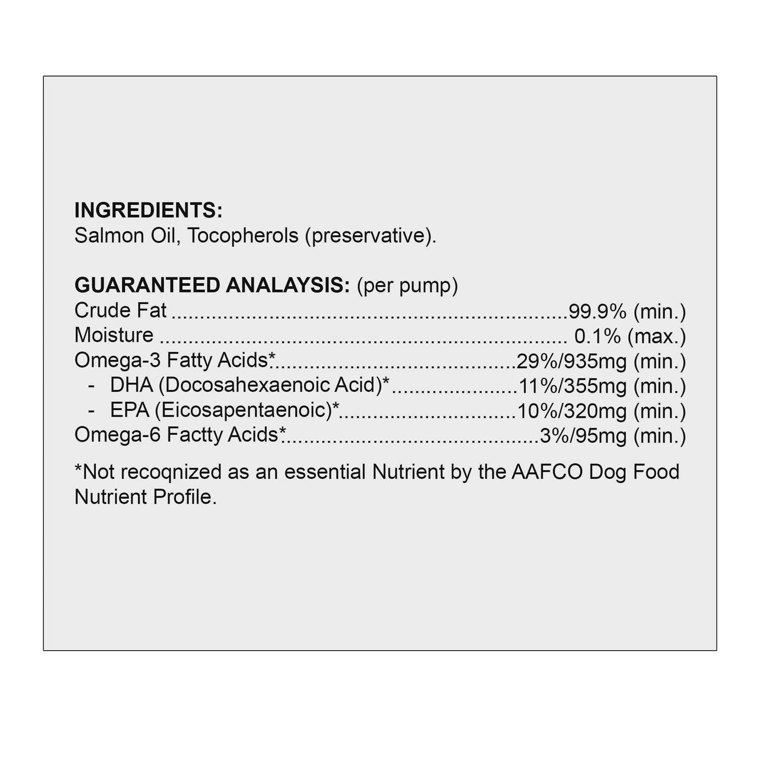 Omega 3 Dog Food Supplement for Skin & Coat A594622