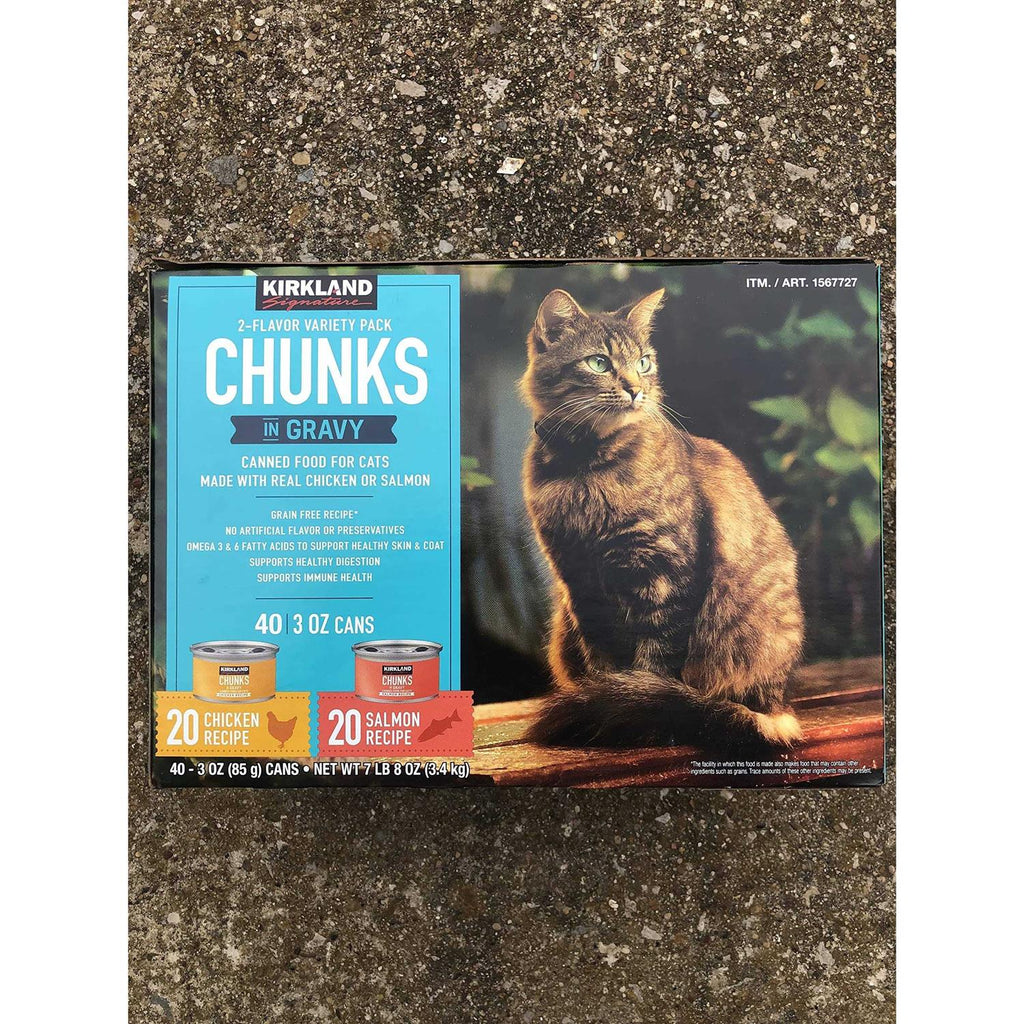Chunks in Gravy Canned Cat Food Variety Pack C44374