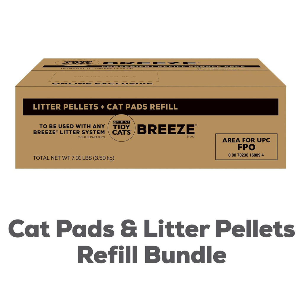 Cat Pads & Litter Pellets Bundle Pack V7134