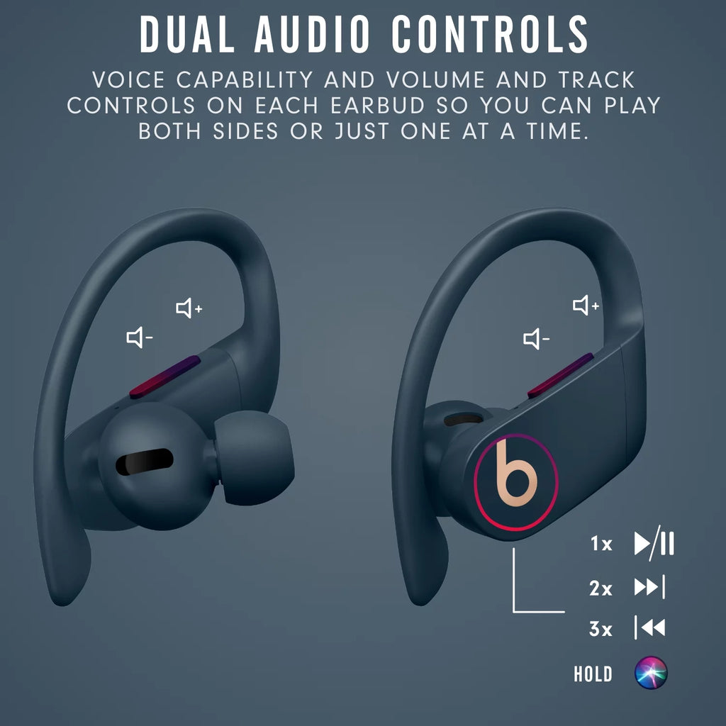 Wireless Earbuds with Charging Case, Navy A3902