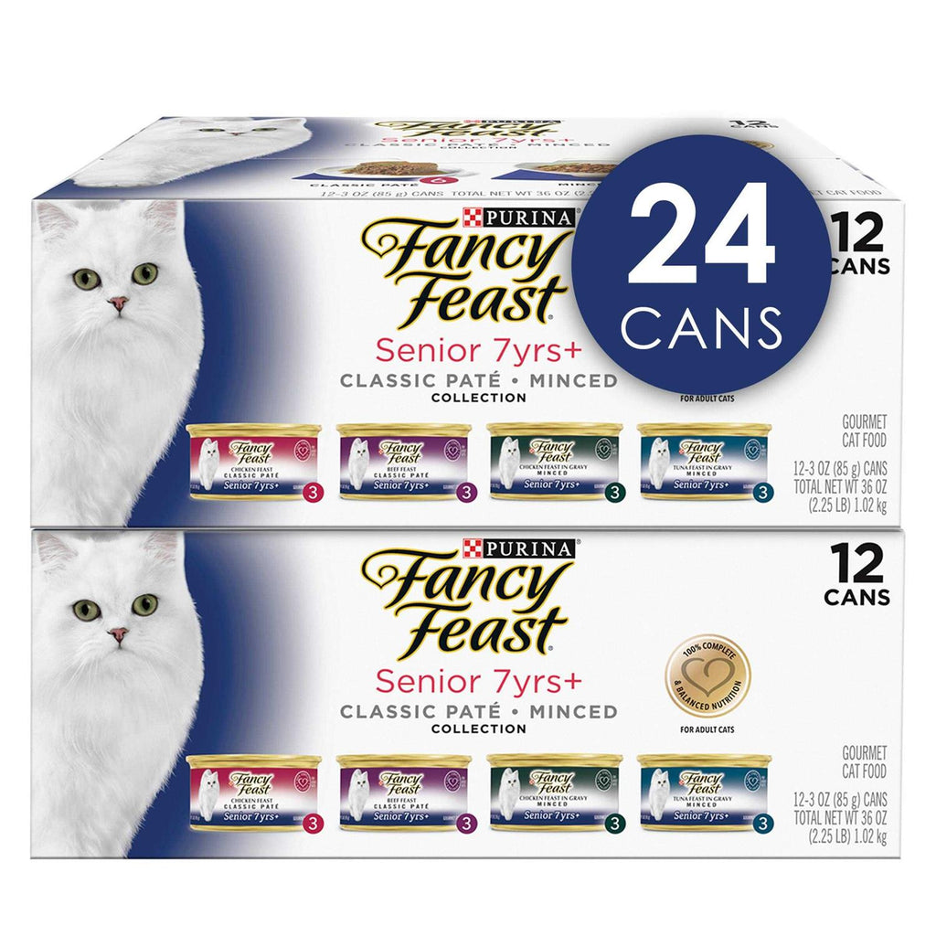 High Protein Senior Wet Cat Food Variety Pack T9997