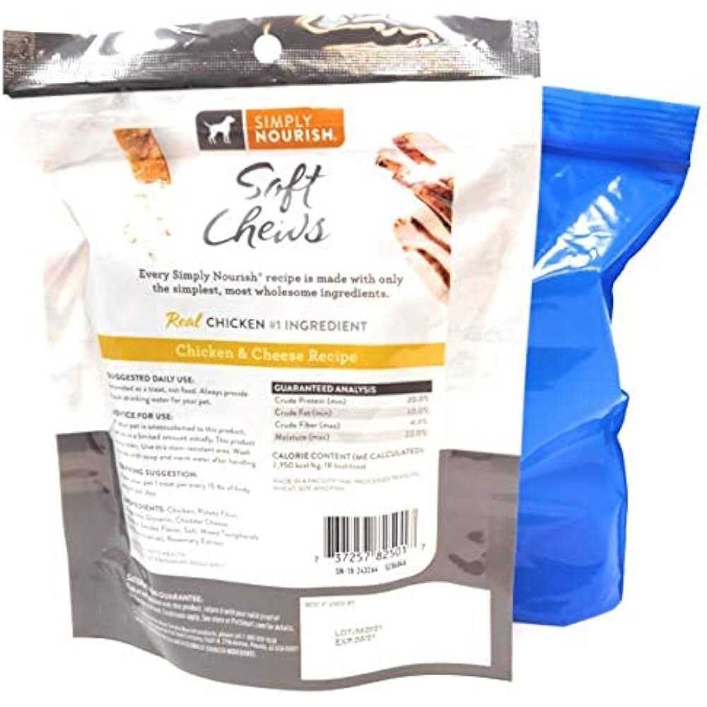 Soft Chews Dog Treat Sticks, 6oz Resealable Bags T213