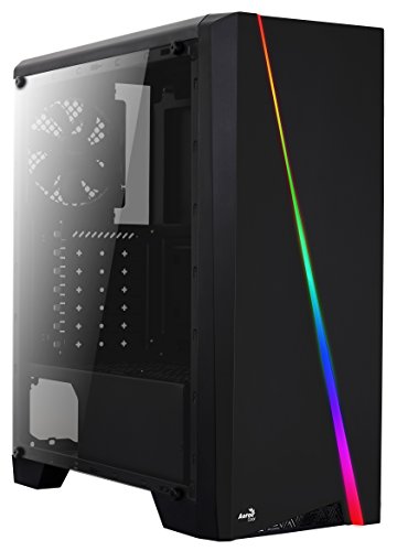 Mid Tower PC Case with Acrylic Side Window, Black L162