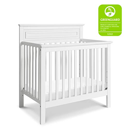 4-in-1 Convertible Mini Crib in Chestnut H423540