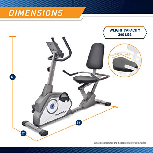 Magnetic Recumbent Exercise Bike with 8 Resistance Levels E6970