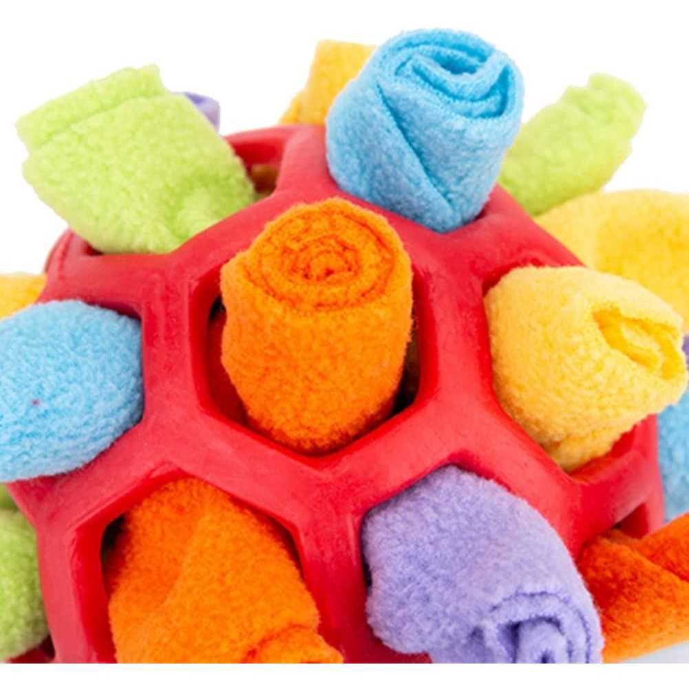 Interactive Dog Puzzle Toys Snuffle Ball Slow Feeder Training K534548
