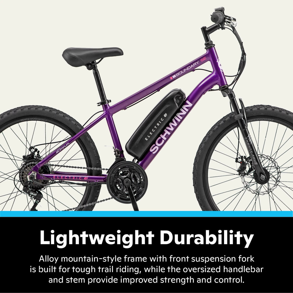Electric Mountain Bike for Adults, 7 Speeds, 250w U821409