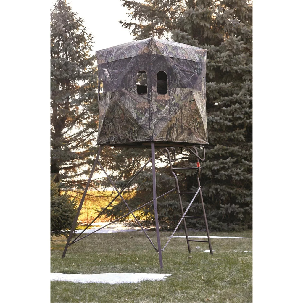 6ft Tripod Hunting Tower Blind 2-Person Elevated Stand C677