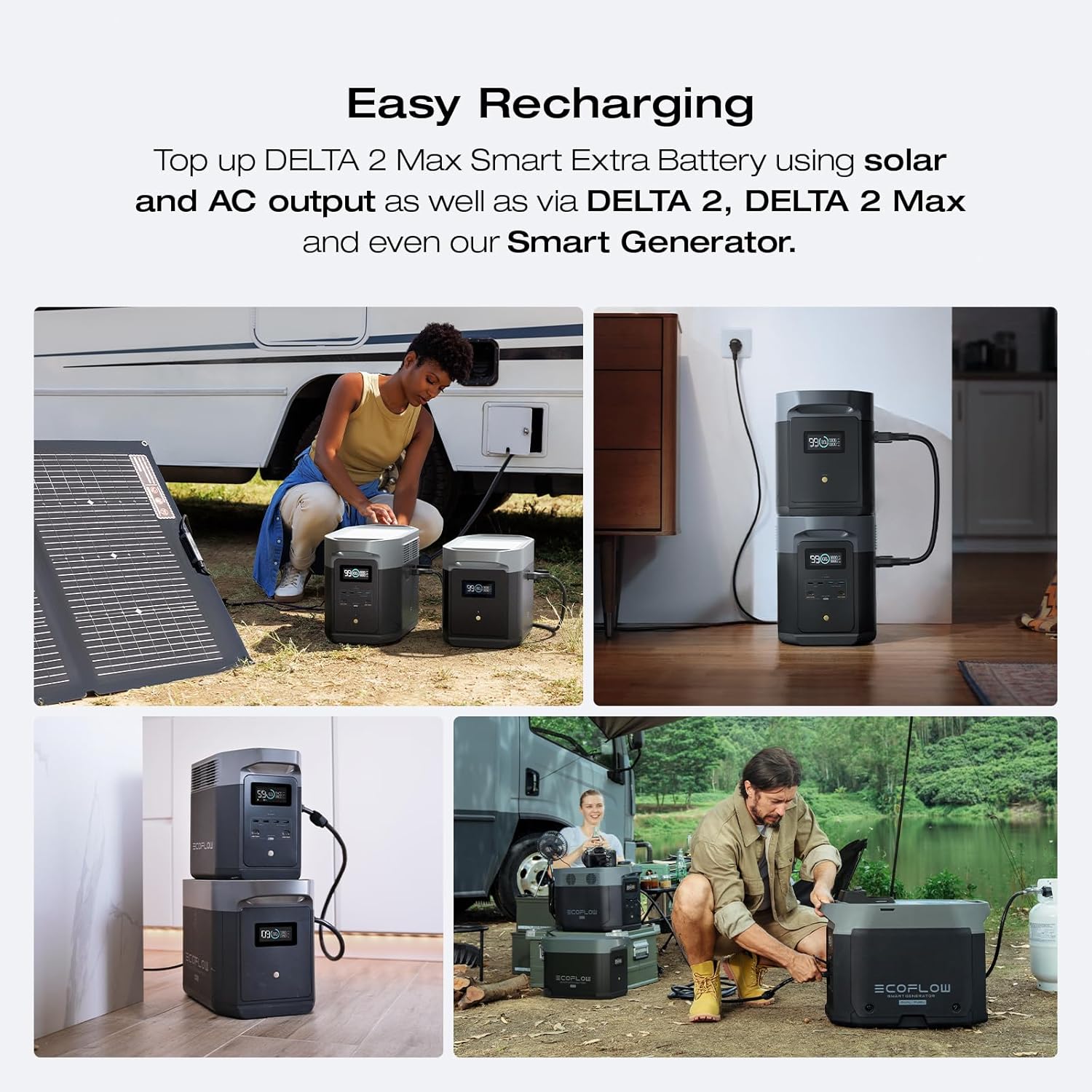 Portable Power Station Extra Battery 2048Wh LiFePO4 Z69070