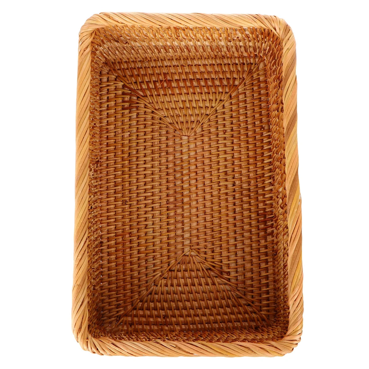 Wicker Basket with Lid Storage Box H65803